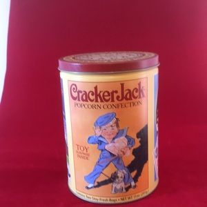 Decorative tin Cracker Jack